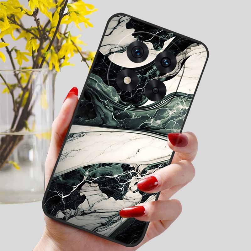 For Redmi Note 14 Pro 5G Case Fashion Marble Soft TPU Silicone Back Cover for Redmi Note14 Pro Plus Pro+ Protect Shells Fundas