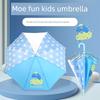Children's Umbrella Boys All-Weather Umbrella Primary School Students Girl Princess Kindergarten Safety Semi-automatic Long Handle Lightweight Small