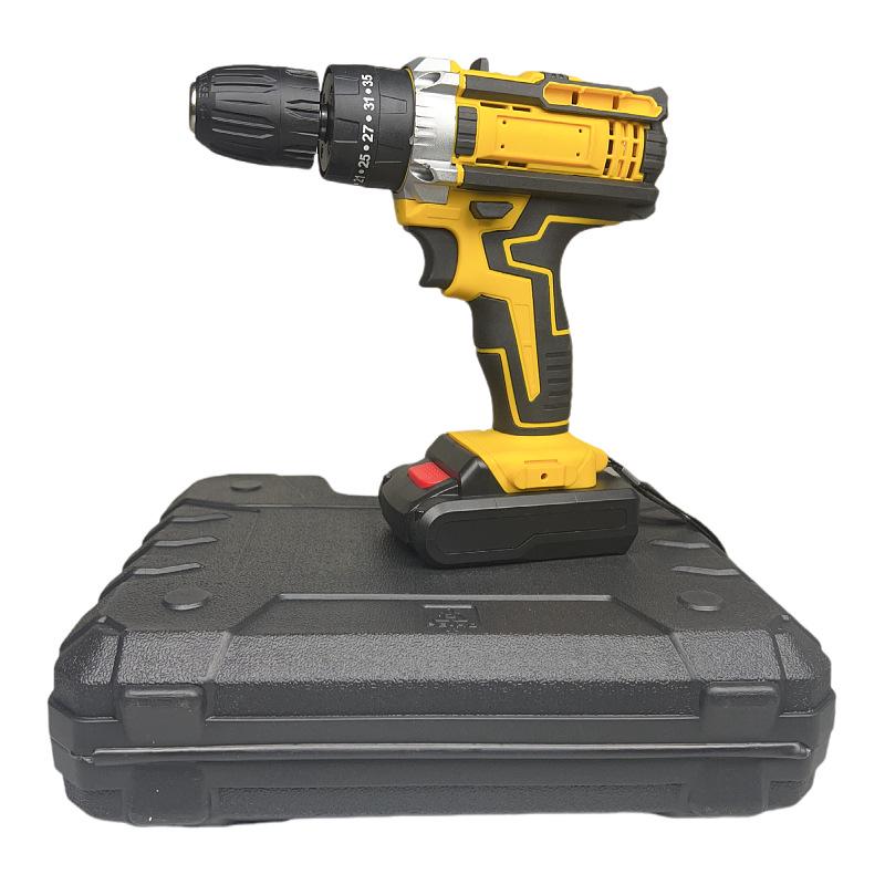 High-Power Multi-Functional Electric Drill Set with Lithium Battery Screwdriver