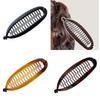 NonSlip Banana Hair Clip For Women Seamless Design Resin Hairpin For Ponytails Buns And Updos