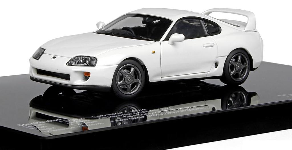 LCD Model 1/43 Scale Toyota Supra A80 White Finished Model LCD43009WH