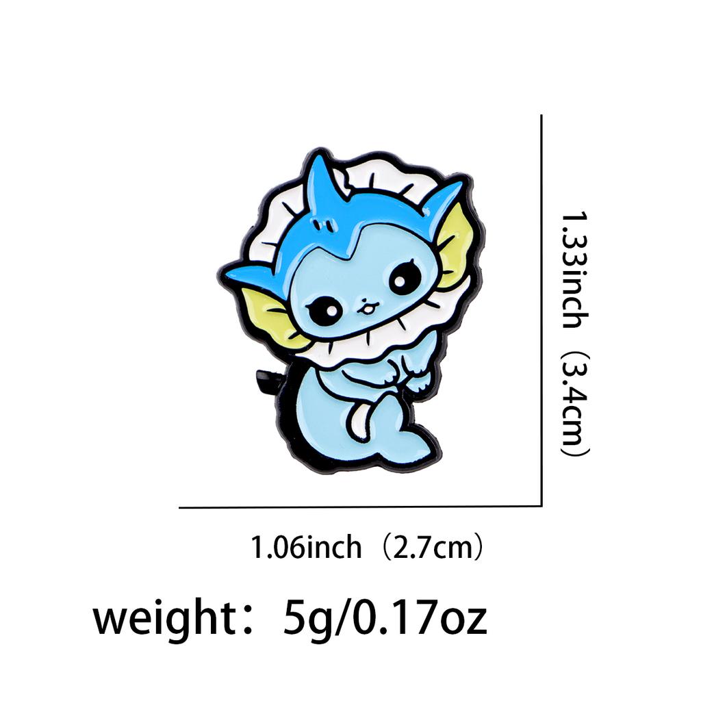 Adorable Japanese Activity Monsters Lapel Pins designed for Backpack Enamel Pin Children Badges Anime Brooch designed for Clothes Jewelry Holiday