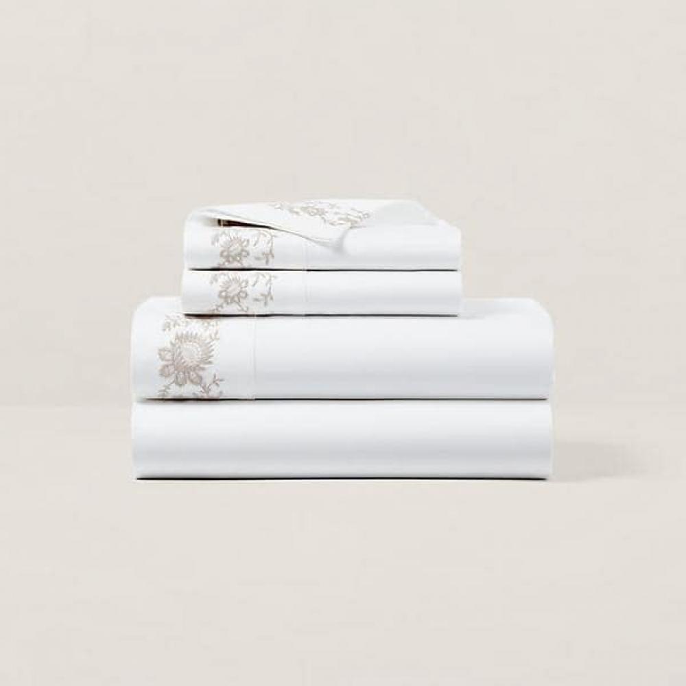 

Ralph Lauren Elouise Embroidery Organic Cotton Sheet Hmrlbedhr222835040 SPC
