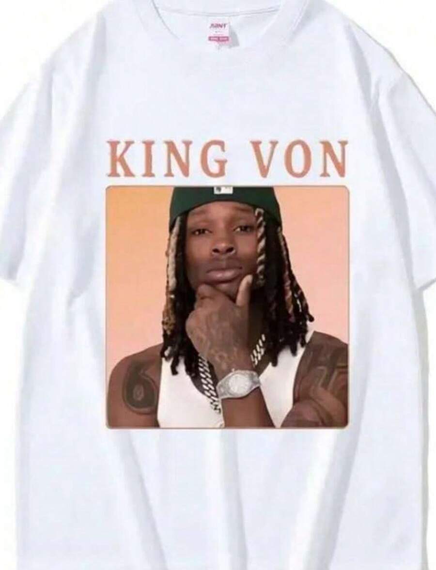 

Fashion-Rapper K-King Vons Vintage Graphic Unisex T-Shirt S