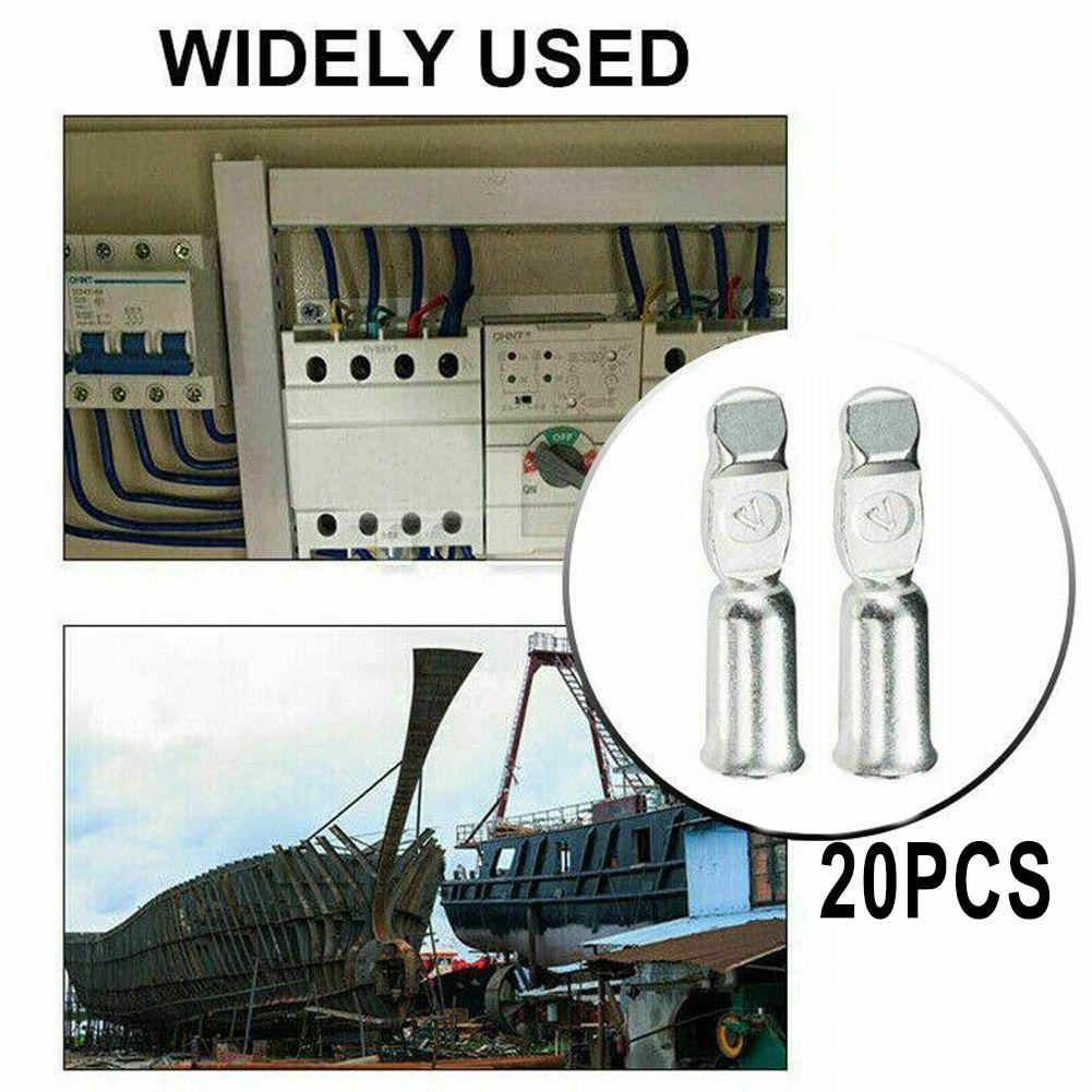 Plugs Cable Terminal Termination 20 Pieces 20pcs 50Amp Contacts