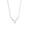 Pearl Antlers Necklace Female Mori Compact Fresh Personality Versatile Retro Pearl Pendant Jewelry Premium Durable
