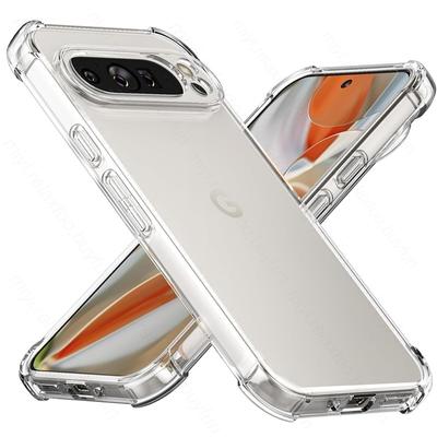 Clear Case for Google Pixel 9 10 Pro XL 5G Slim Soft TPU Protective Shell Cover On Pixel10 Pixel9 Pixel9Pro Pixle 9a 9Pro 9ProXL