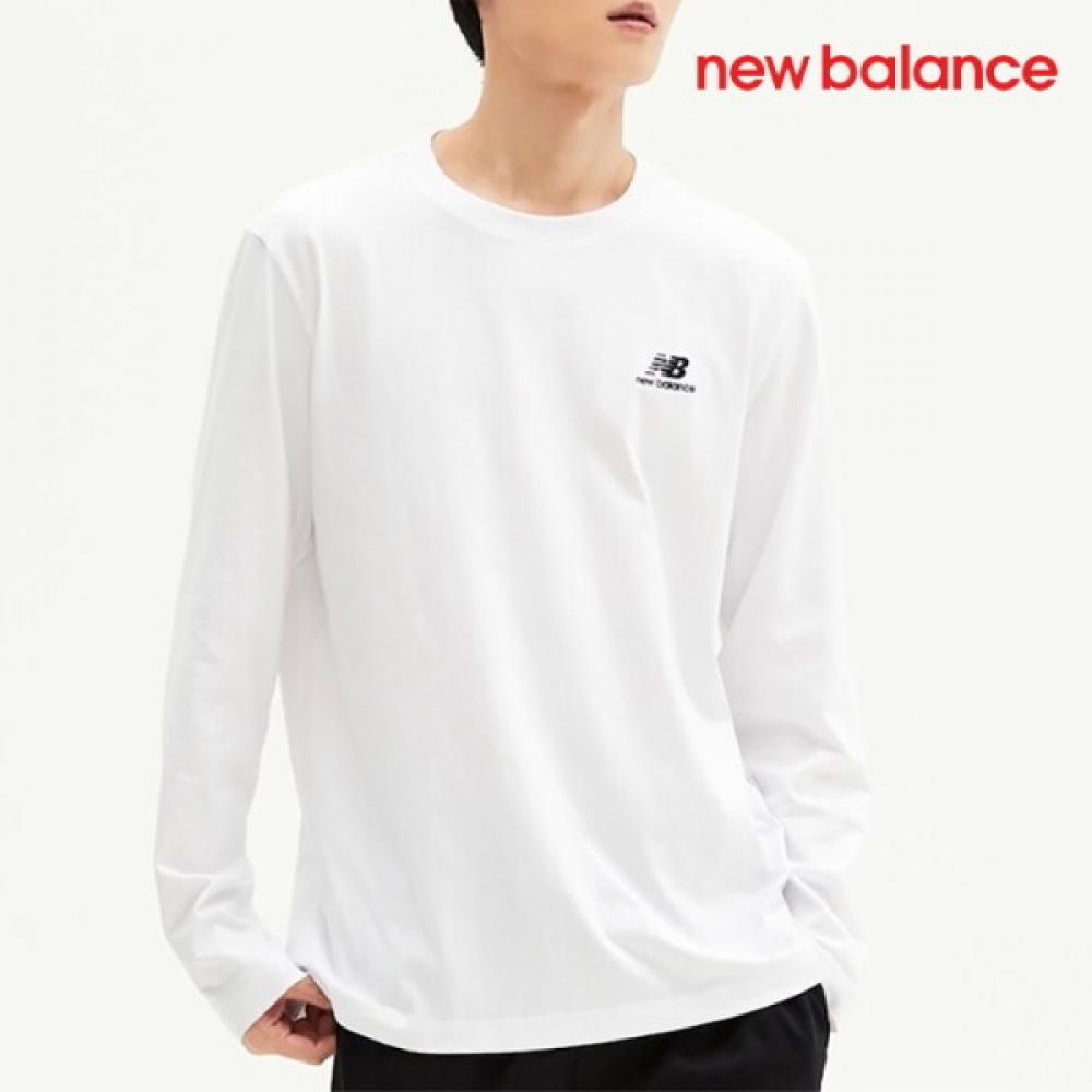 

New Balance T shirT C28 Nbnde11013 10 Uni essenTial Small Logo Long Sleeve Tee FREE/L