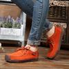 2025 Autumn Korean Edition New Lace Up Women's Shoes Casual Flat Bottom Large Loafer High Quality Casual Shoes Shoes for Women