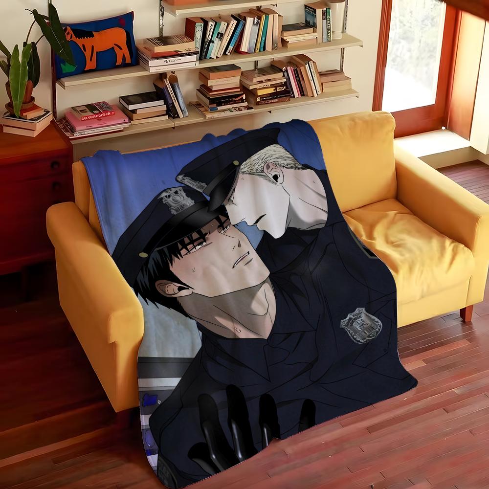 Comics S-Shut-t L-Line-ee Throw Flannel Cozy Print Blanket, Portable, Durable Machine Washable Cute Cool
