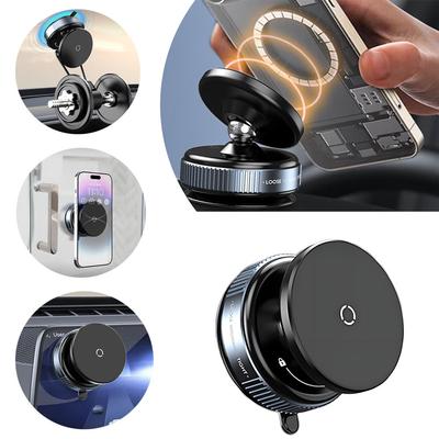 Universelle Vakuum Auto Magnetische Handyhalterung Faltbarer Saugfuß Ständer Fitnessstudio Bad Halterung für Iphone 16 15 14 13 12 Pro Max Samsung