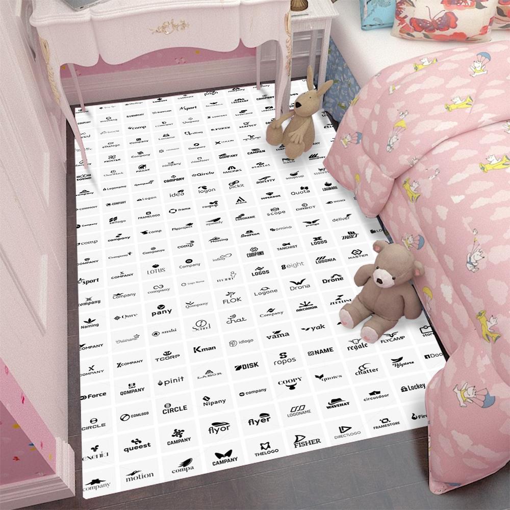 Simple Pattern Carpet Decoration Room Home Outdoor Decor Racing Rug Non Slip Washable Game Style Floor Mat Exquisite Home Rug
