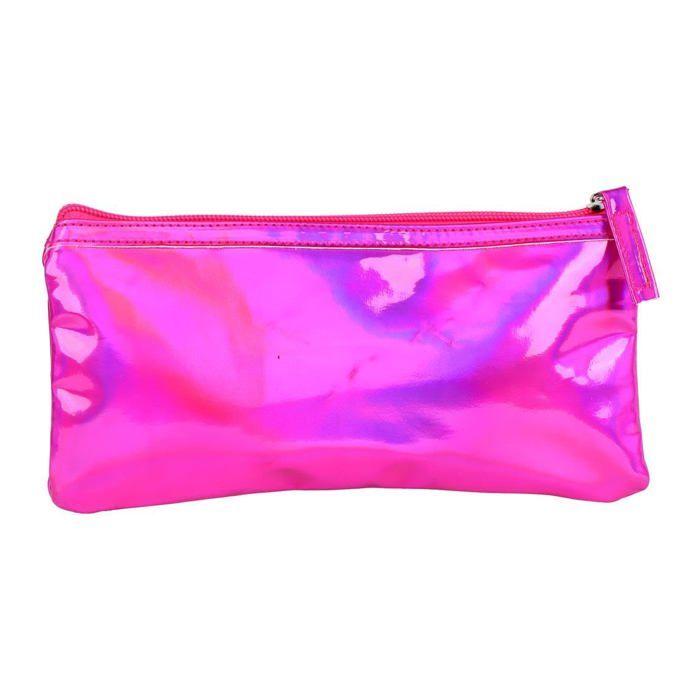 Iridescent Barbie Pouch - CERDÁ LIFE'S LITTLE MOMENTS - Pink - 2700001724 - Desk Organizer - Compact