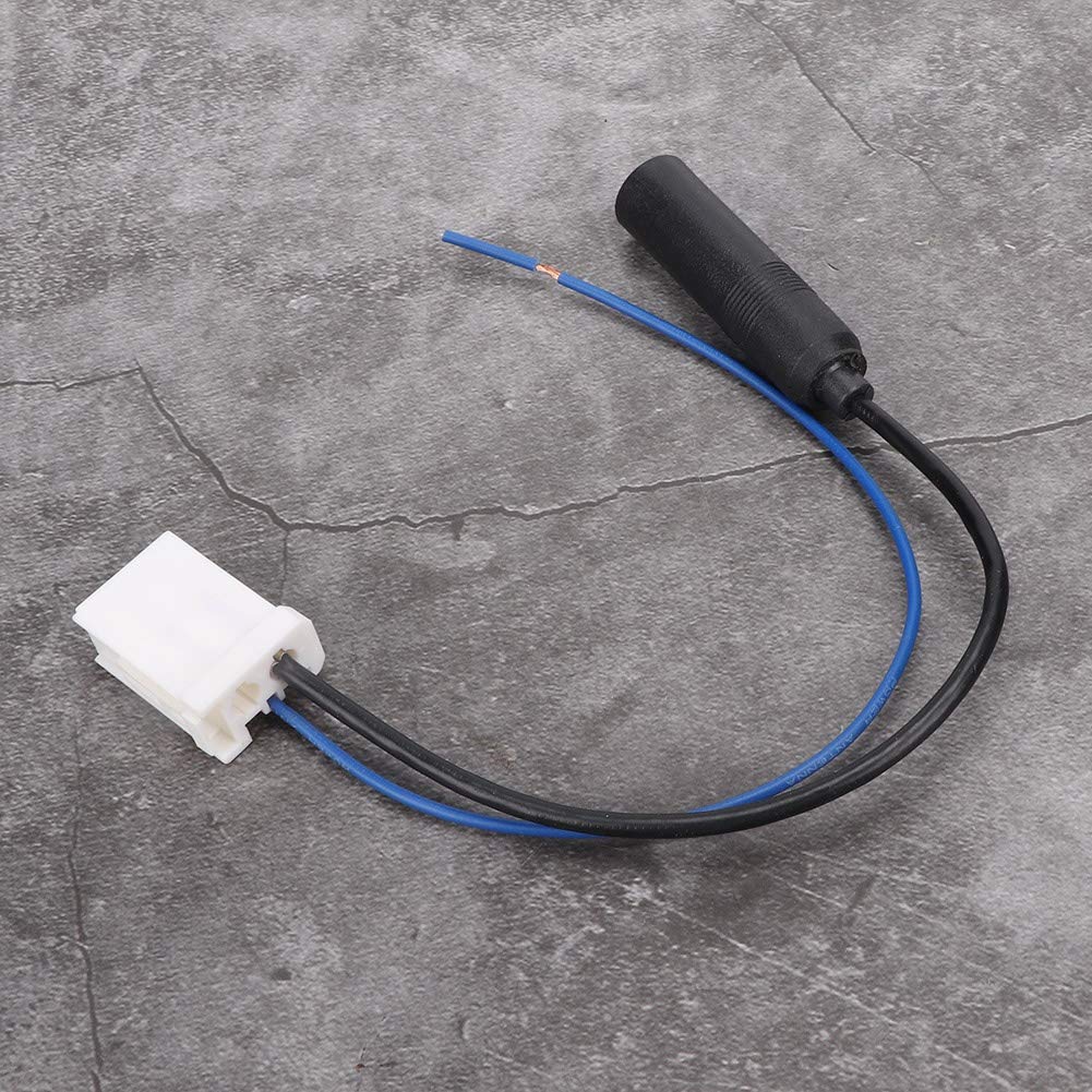 Toyota Radio Antenna Conversion Cord, ABS Car CD Player Radio Antenna Adapter Male Cable