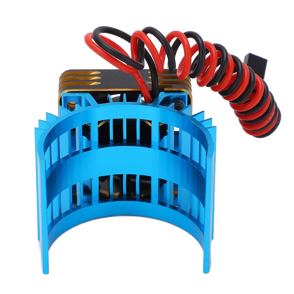 36mm Metal Motor Cooling Fan for 112 110 RC Car 540 550 560 Motor Upgrade PartsBlue