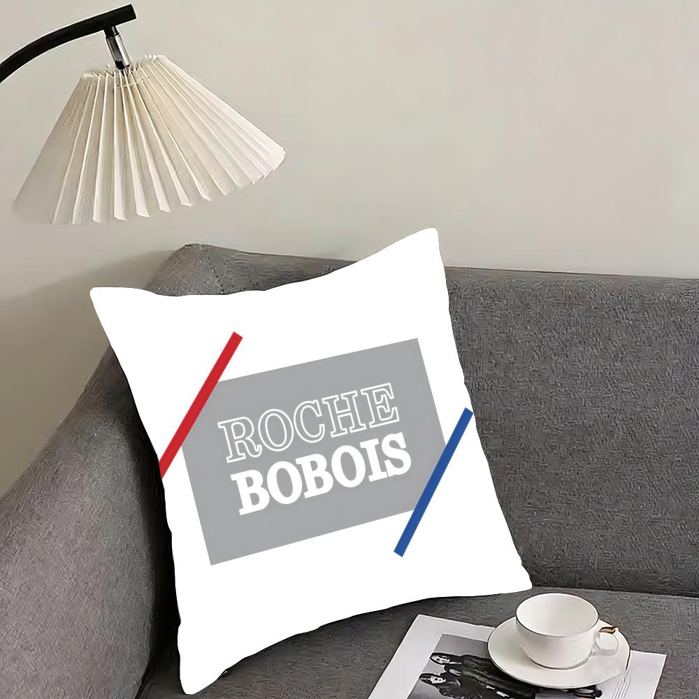 RRoche Fashion BBobois Cushion Cover Elegant Comfort Pillowcase Sofa Bed Doublesided Printed Invisible Zipper Home Decor