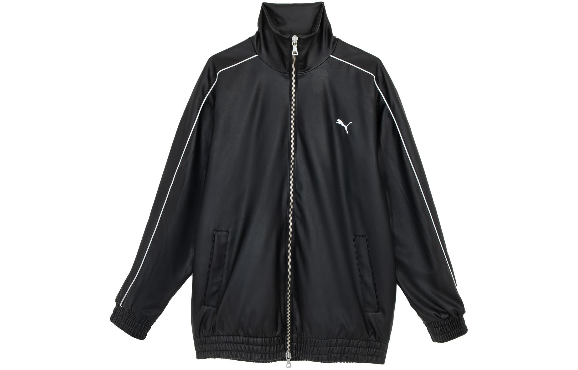 PUMA Chamarra Unisex De Cuero Sintético T7 627191-01 XS