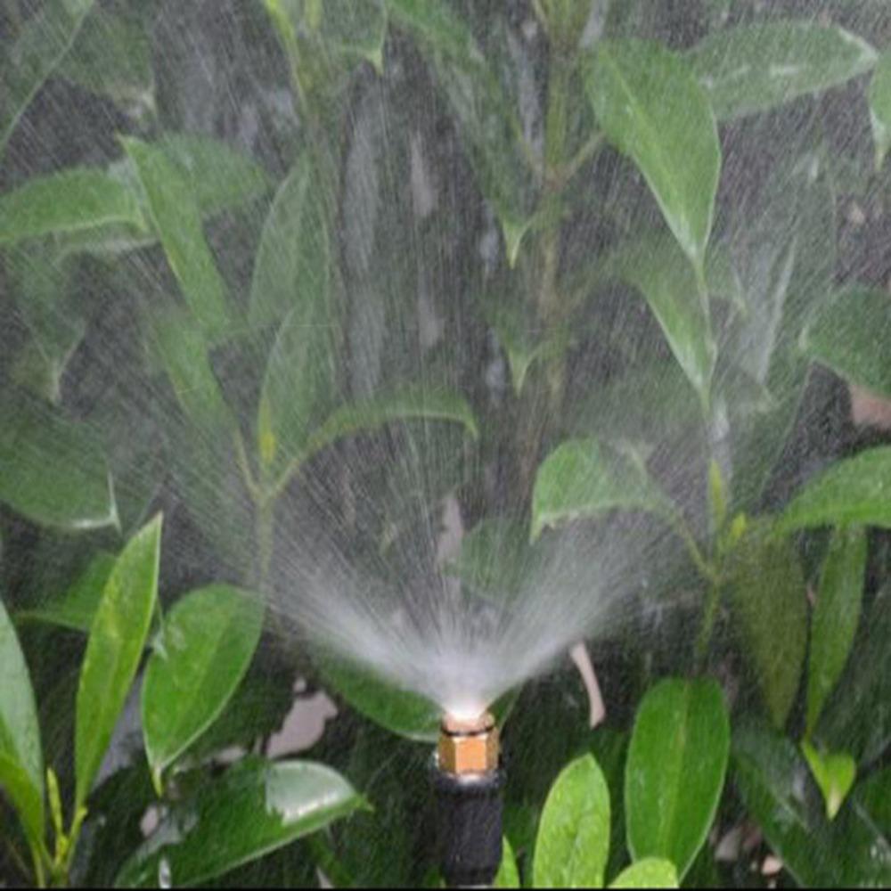 1/2" Male thread Female thread Copper Sprinkler Adjustable Sprinkler Head Garden Greenhouse Watering Spray Nozzle Dust Misting