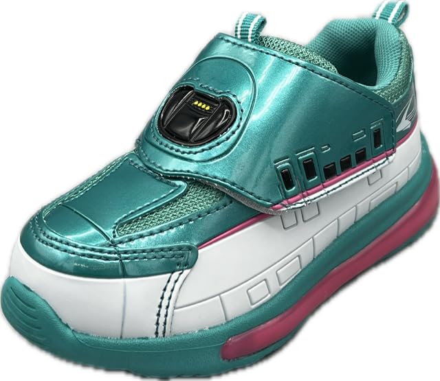 

Shining Doctor N700 for going to cm [Plarail] sneakers, flash, Shinkansen, shining, Yellow, series, Hayabusa, children s shoes, school, kids, PR16314, зелёный