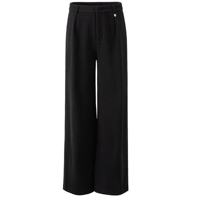GIOVANNI VALENTINO Women's Spring Autumn Knit Straight-Leg Casual Pants