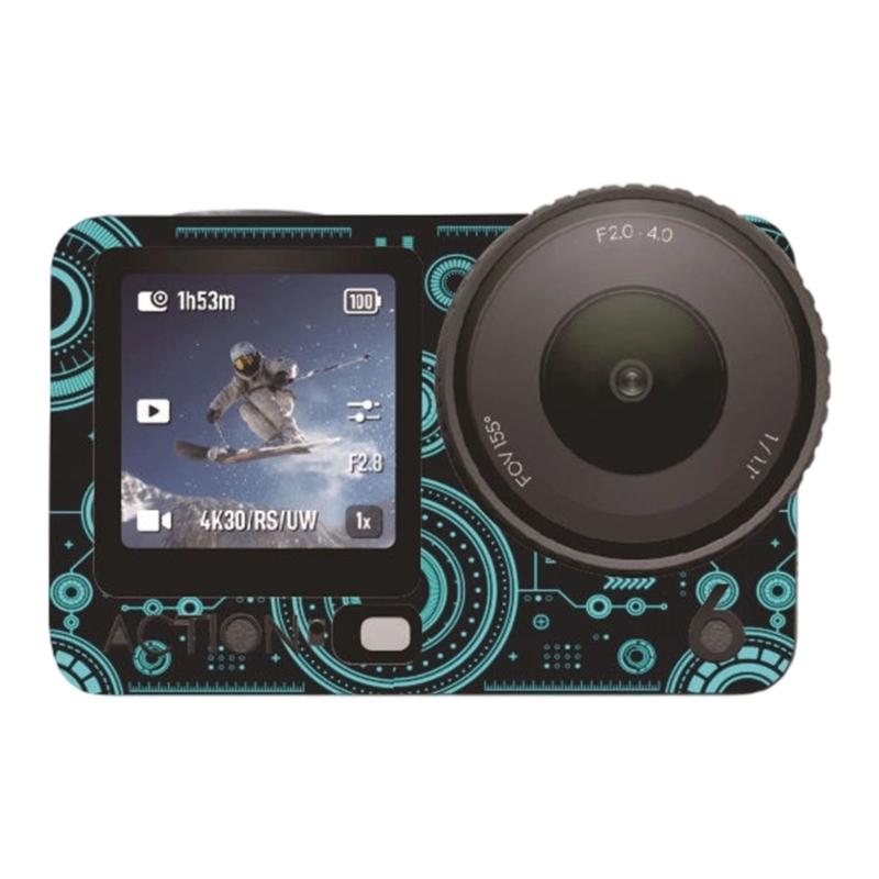 Protective Skin for Action 6 Camera Scratch Resistant Easy To Install Without Tools Creative Design Camera Sticker