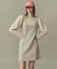 Awi Wool Blend Knit Dress_Light Gray