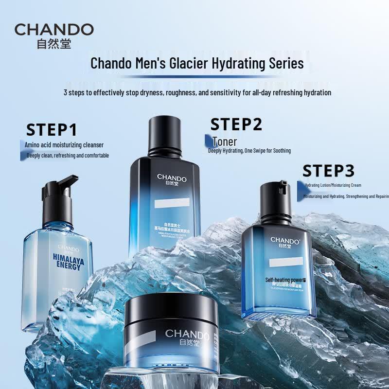 CHANDO Himalayan Glacier Hydrating 3-Piece Gift Set