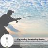 Fishing Bobbin Holder Fly Tying Tool Smooth Surface Compact Portable Adjustable Fly Tying Bobbin Holder Fishing Tackle