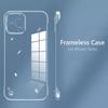 Frameless Clear Hard Back Cover Case For For Iphone 15 Pro 14 13 12 11 Pro Max Mini X XS Max XR SE  7 8 Plus Coque Phone Cases