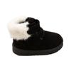 Winter New Suede Velcro Children's Snow Boots
