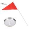 Golf Course Decoration Accessories Flag And Cup Set Mini Putting Green Flagstick for Yard Detachable Hole Enthusiasts Driving Range Backyard Practice