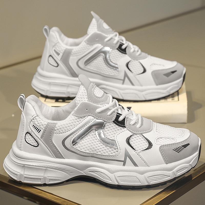 2023 Men’s Sneakers Mesh Chunky Sport Basketball Shoes For Men Street Style Casual Walking Shoes Platform Men’s Jogging Sneakers