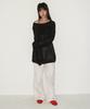 RONRON Summer Loose Fit Pullover Black