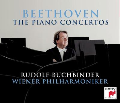CD LUDWIG VAN BEETHOVEN / RUDOLF BUCHB - Beethoven: The Five Piano Concertos 88883745212 Sony Classical 2014 Germany Classical Used