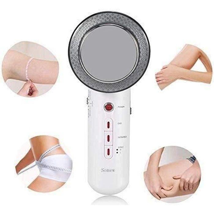 Massager de minceur - SONEW - 3-en-1 - Ultrasons - EMS - Anti-cellulite