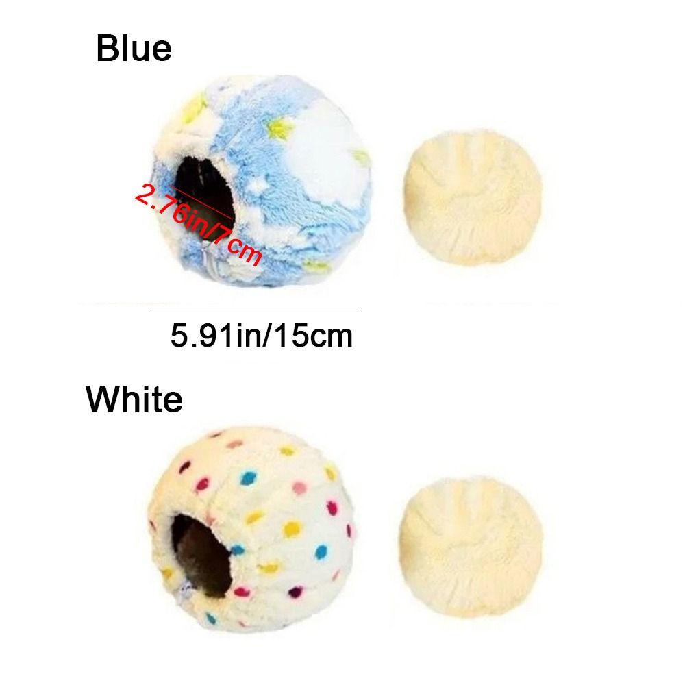 Round Imitation Woven Bird Nest Detachable Bird Hammock Parrot Sleeping House  For Bird Cages