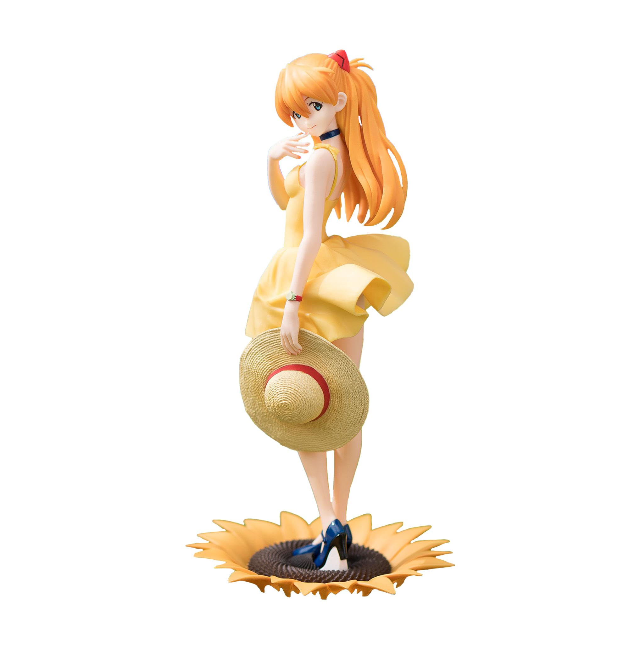 

Neon Genesis Evangelion Asuka Summer Dress Figure SEGA-Luminasta Ver.2