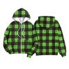 Children Girls And Boys Fashion Jacket Casual Printed Long-sleeved Hooded Cardigan Sweatshirts