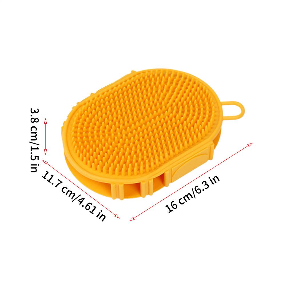 Pet Bath Brush Puppy Cleaning Massage Dog Shower Brush For Pet Parents Animal Lovers Groomers Volunteers Rescue Center