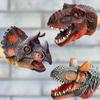 Dino Hand Puppet Soft Role Play Toy Early Development Activity Toy Animal Hand Puppet Toy for Boys Kids Girls Birthday Gifts