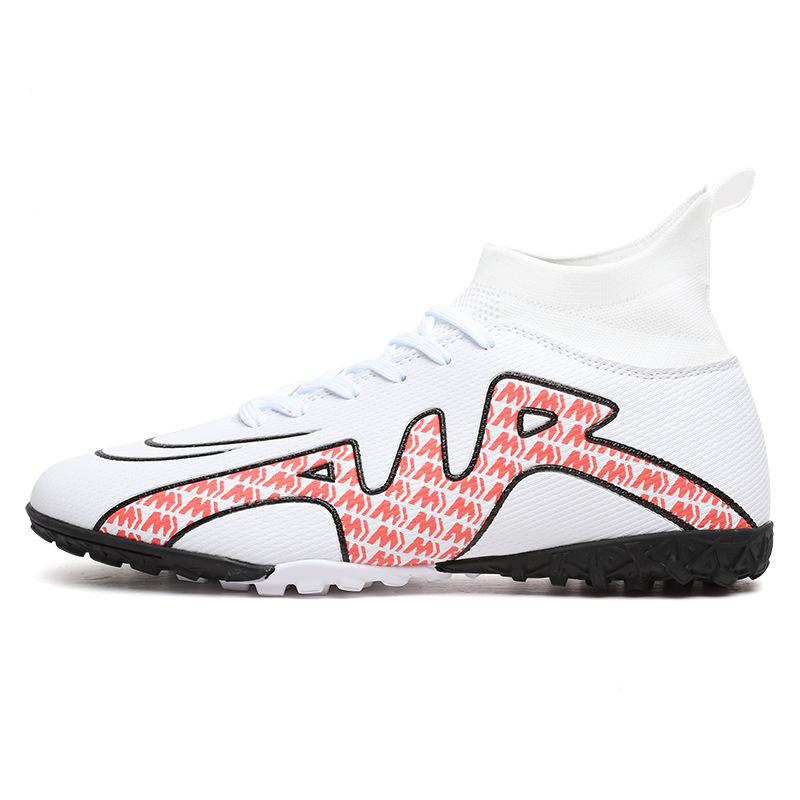 High-top Shoes Large-size Football Training Outdoor Youth Fashion Non-slip Men and Women Nails Long Broken 23 Breathable Price