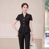 Trolman Damen Kurzarm-Business-Anzugset