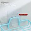 Wall-Mounted Adhesive Soap Dish - Punch-Free, Draining Holder for Bathroom