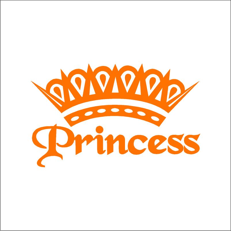 Cute  Pink Princess Crown Vinyl Sticker Car Window Decoration, Elegant Lady Girls Car Decals Laptop Stickers Decor