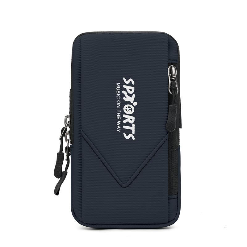 Sports Running Mobile Phone Bag Mini Men's Women's Portable Wrist Arm Polyester