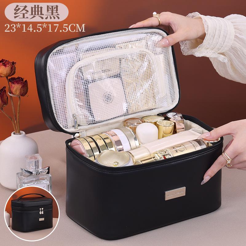 

Cross Border New Product Butler Makeup Bag Partition Storage Multi Functional Portable Outward Wash