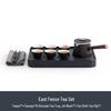 Nanshan Mr. Ceramic Kung Fu Tea Set with Dongli Tea Tray