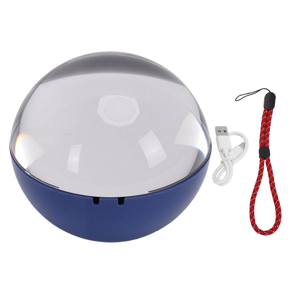2.7 Inch Memory Sphere Lamp Rechargeable Electronic 3D Orb Ball Video Player Touch Control 4GB Memory for Xmas Wedding