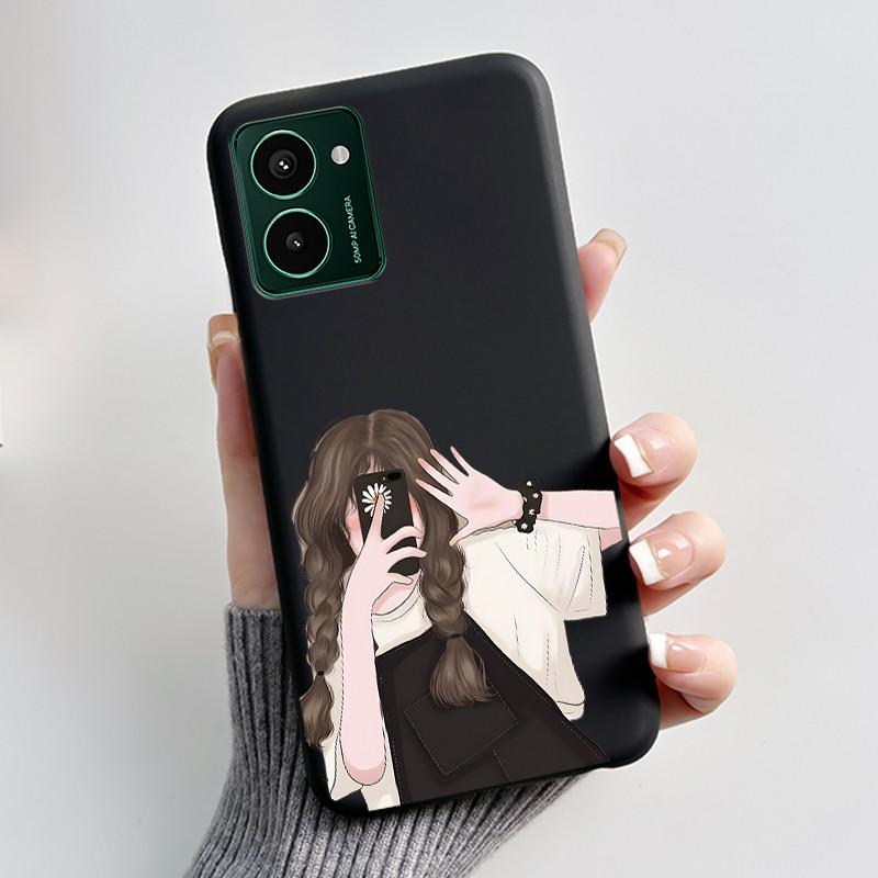 Weiche TPU Hülle für Nokia HMD Pulse Pro Pulse+ Plus Luxuriös Niedlich Liebe Hase Lustig Schwarzes Silikon Schutzhülle Rückseite Handyhülle