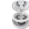 2-Pair Magnetic Eyelashes Set with Mirror Storage Box & Applicator - Natural Look, Glue-Free, Reusable, and Easy To Apply